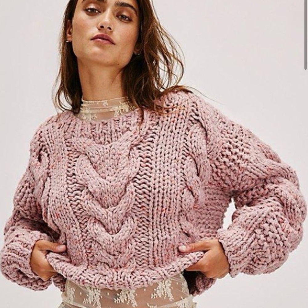 Free People Cozy Cabin Sweater